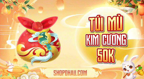 TÚI MÙ KIM CƯƠNG 50K - phần thưởng 1